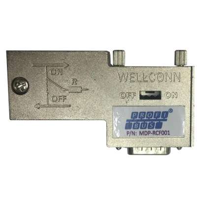 The Profibus interface connector: MDP-RCF001 for use in PROFIBUS systems up to 12 Mbps