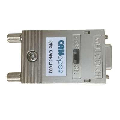 CAN bus interface connector: CAN-SCF003 for use in CAN-bus systems up to 10 Mbps